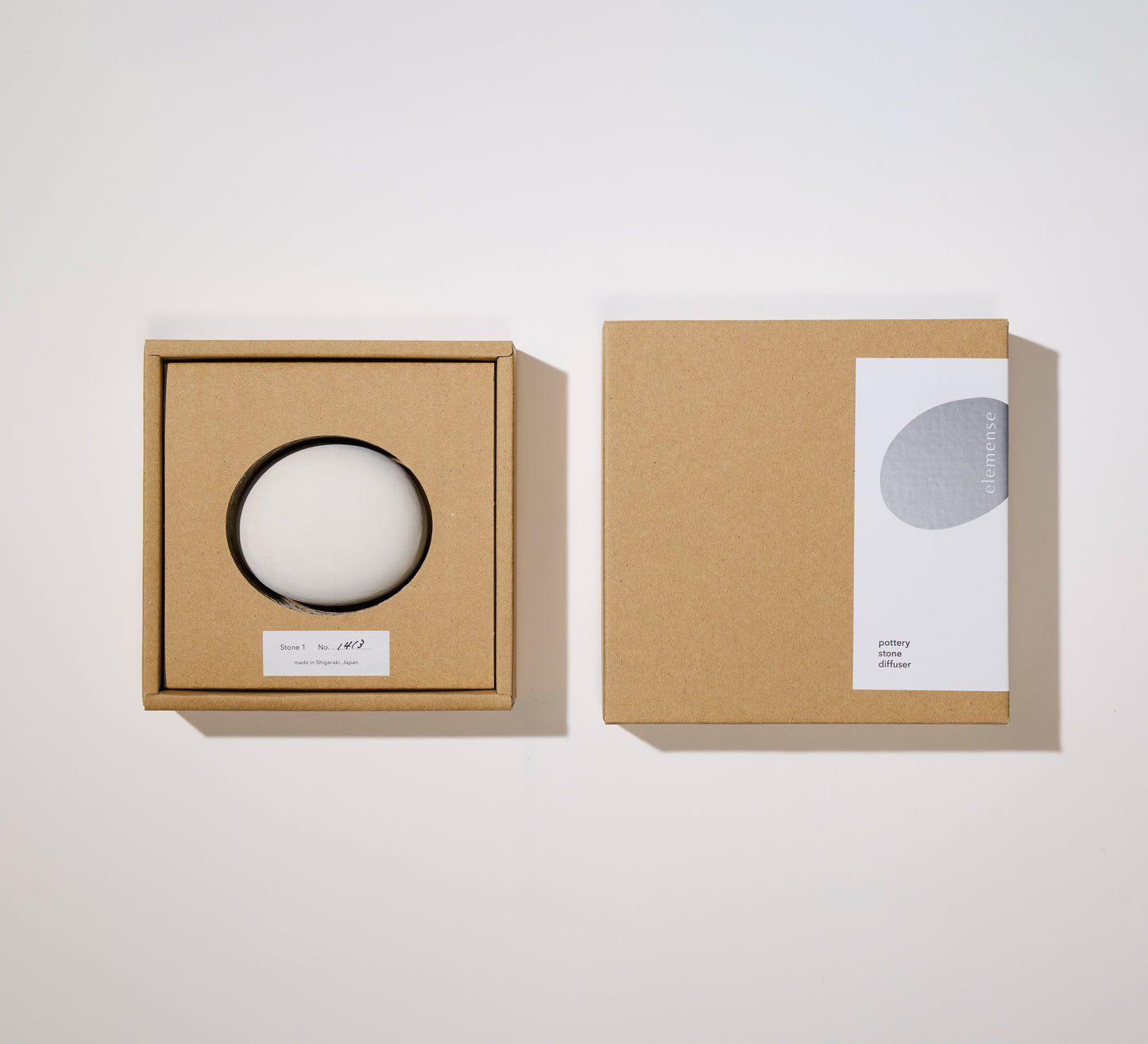 Elemense Pottery Stone Diffuser nº1 - White