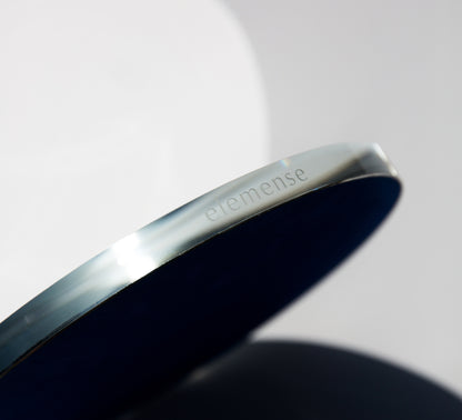 Elemense Glass Mirror Tray