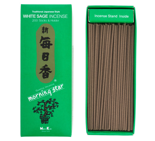 Incienso Morning Star Salvia 200 barritas