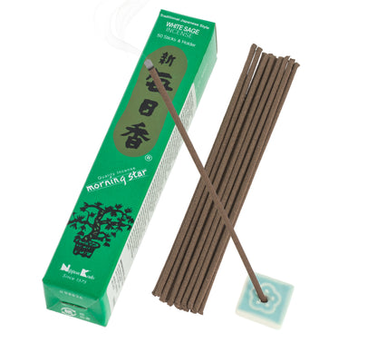 Incenso Morning Star - Salvia, 50 bastoncini