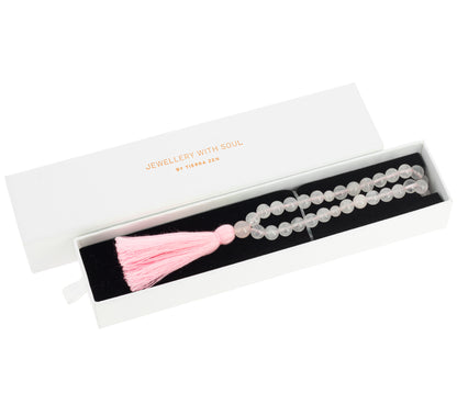 Rose Quartzite Mala