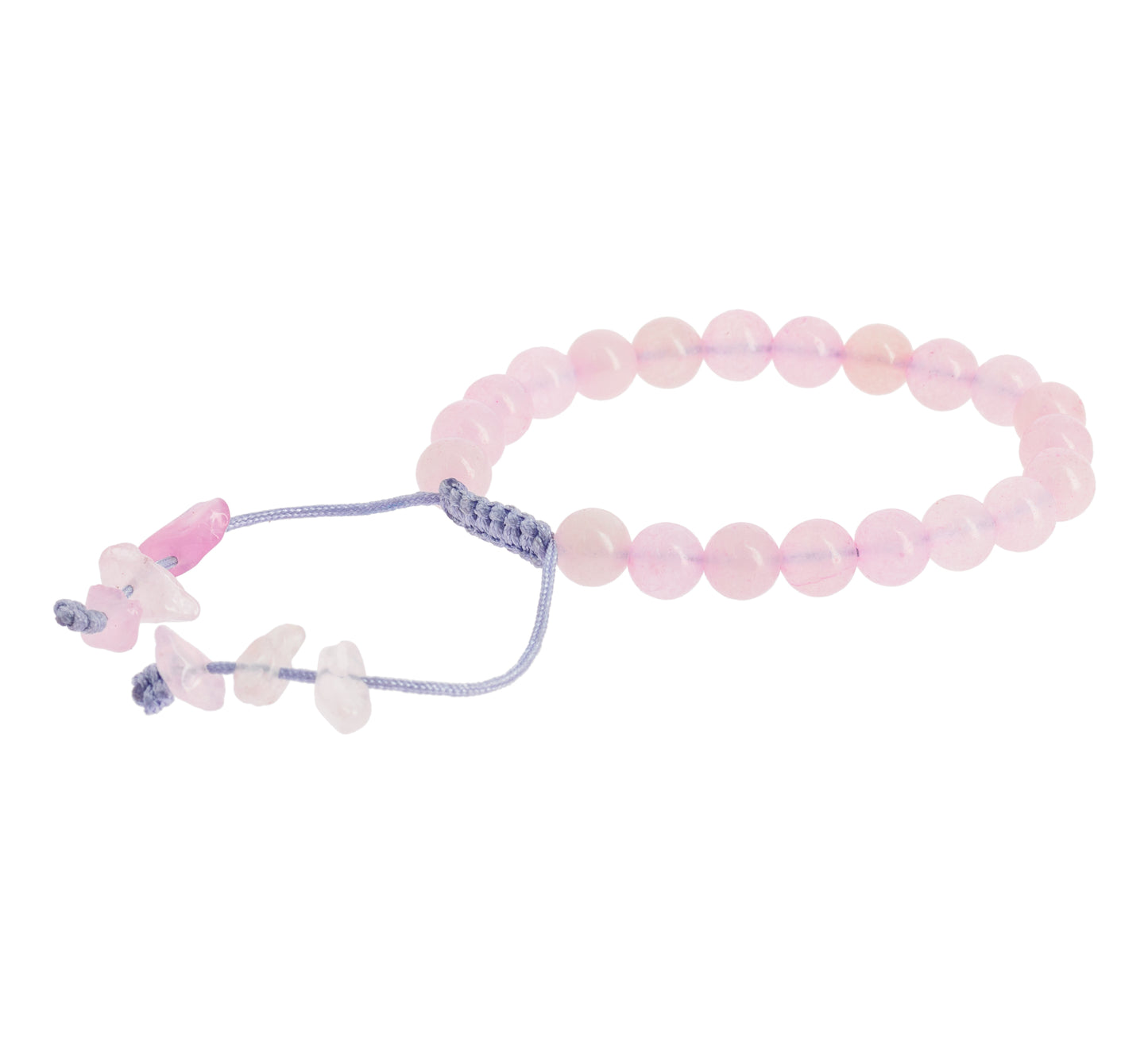 Bracelet-mala Quartzite Rose