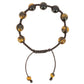 Pulsera Shambala Ojo de Tigre