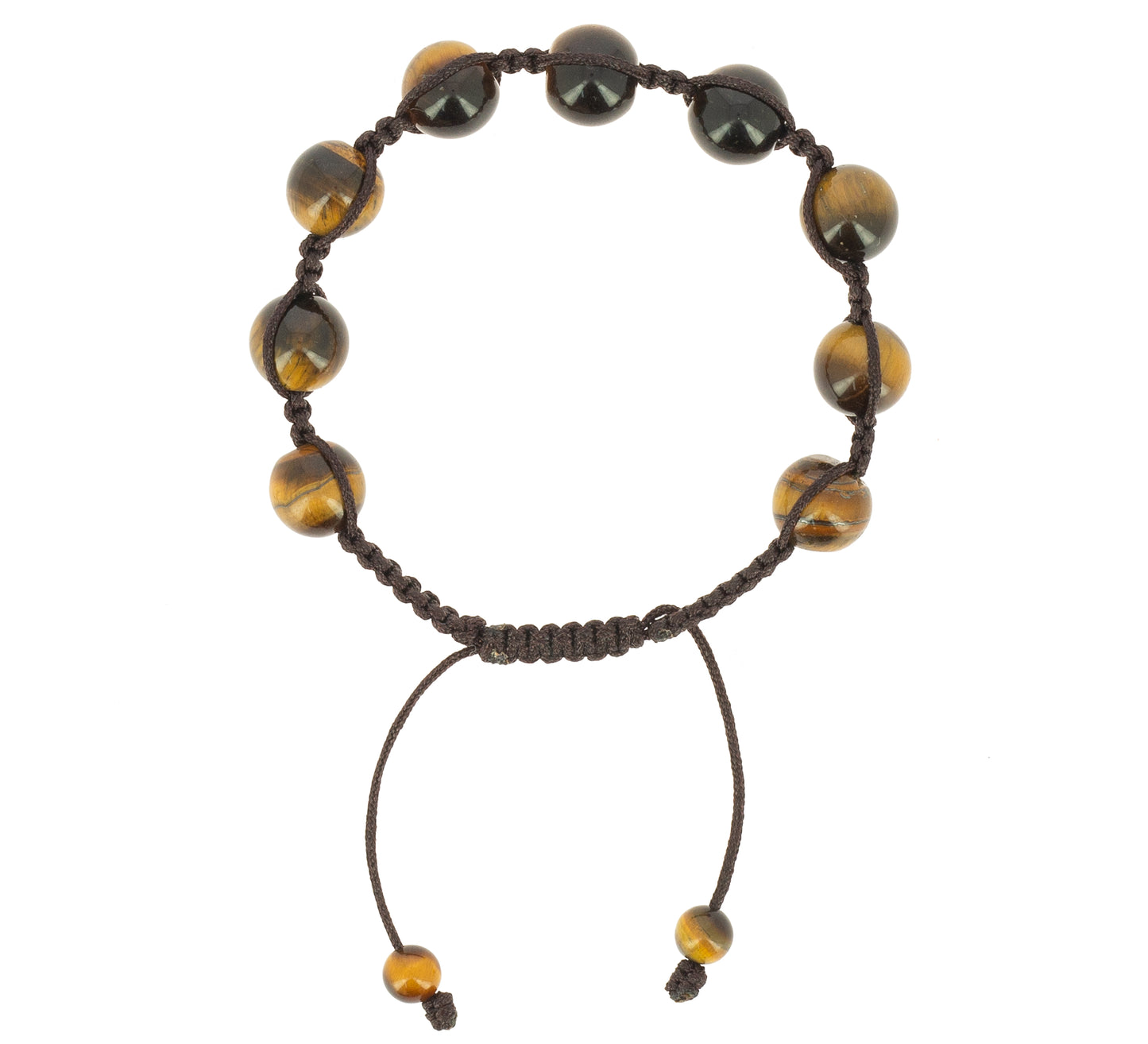 Bracelet Shambala Œil de Tigre