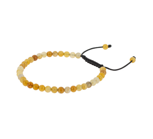 Bracciale Kora - Agata dorata