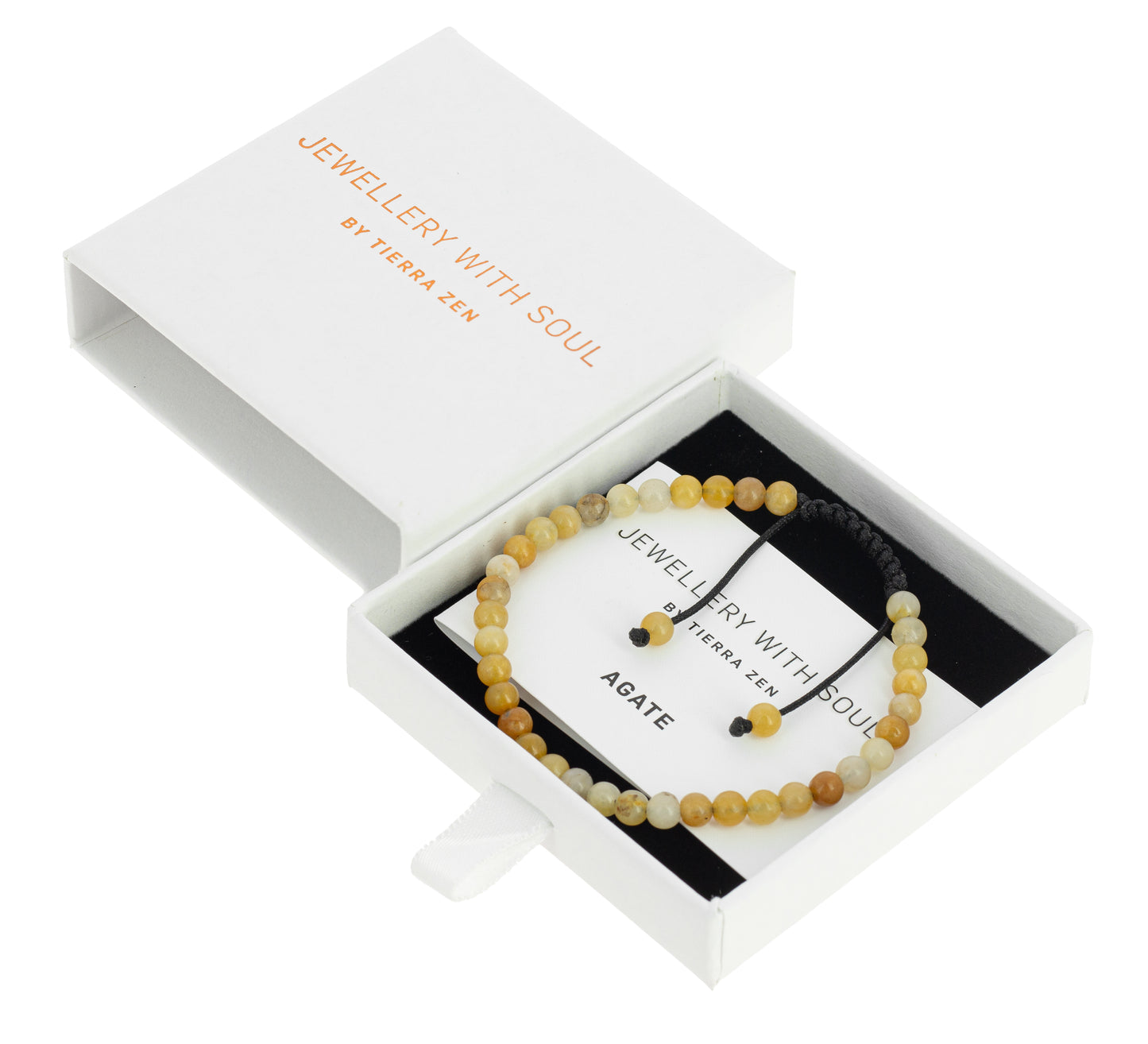 Bracciale Kora - Agata dorata