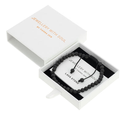 Bracciale Kora - Pietra lavica