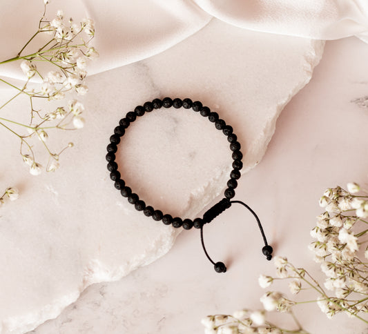 Bracciale Kora - Pietra lavica