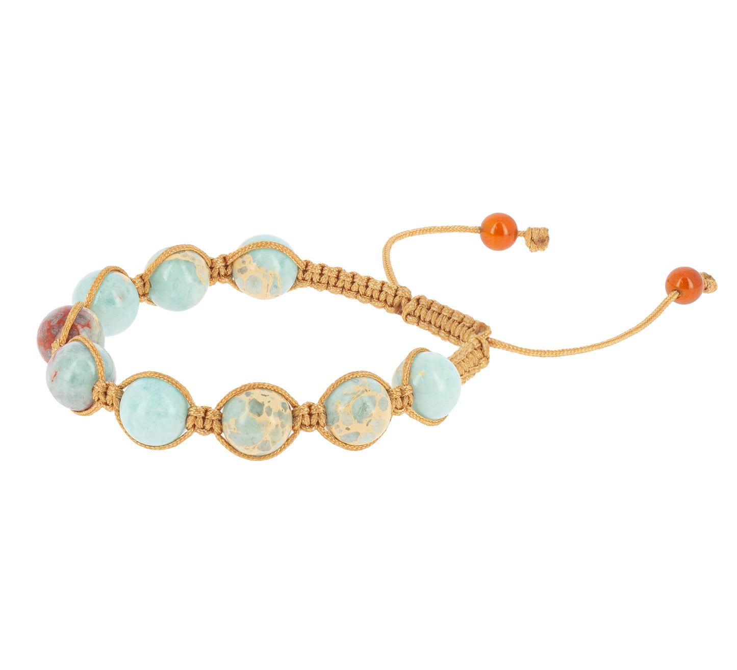 Bracciale Shambala - Diaspro di Aqua Terre