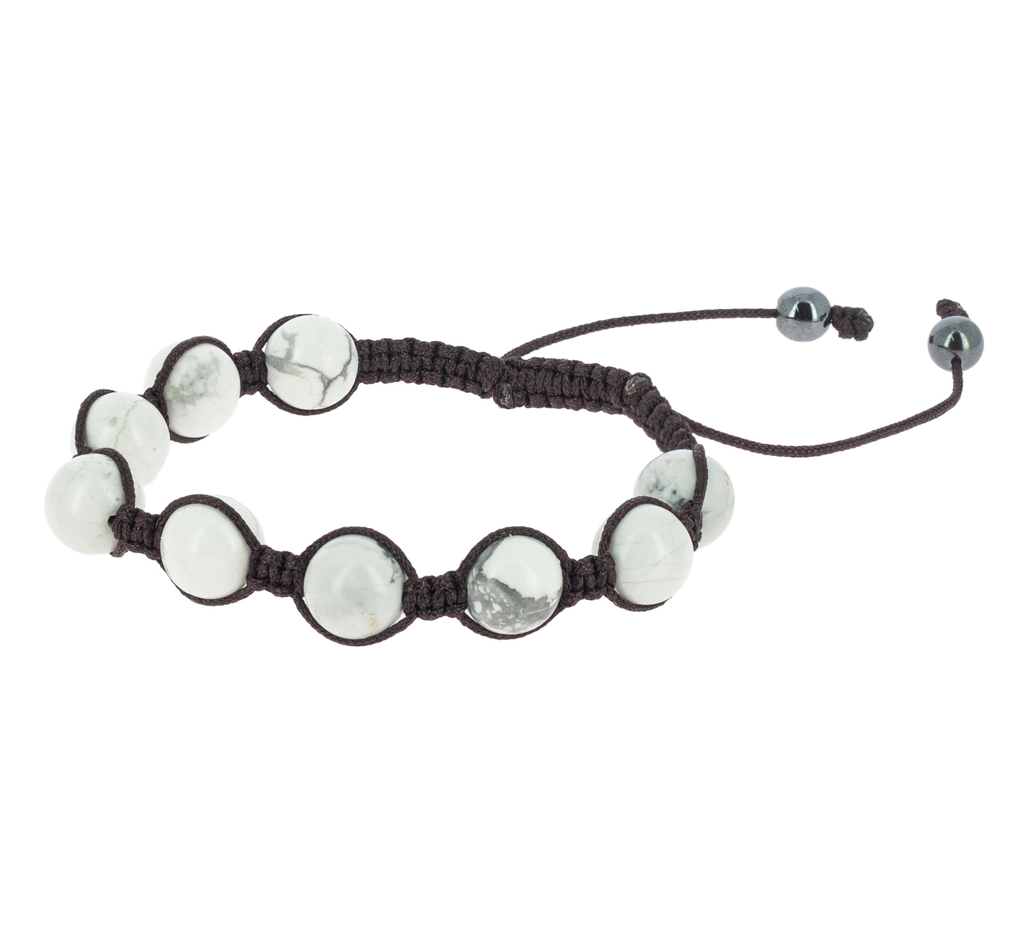 Bracciale Shambala - Howlitte opaco