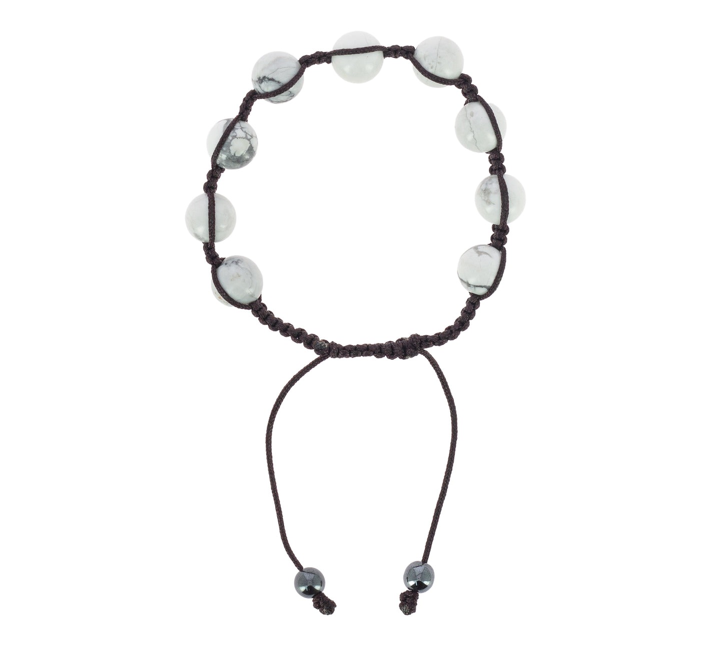 Bracciale Shambala - Howlitte opaco