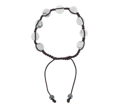 Bracciale Shambala - Howlitte opaco