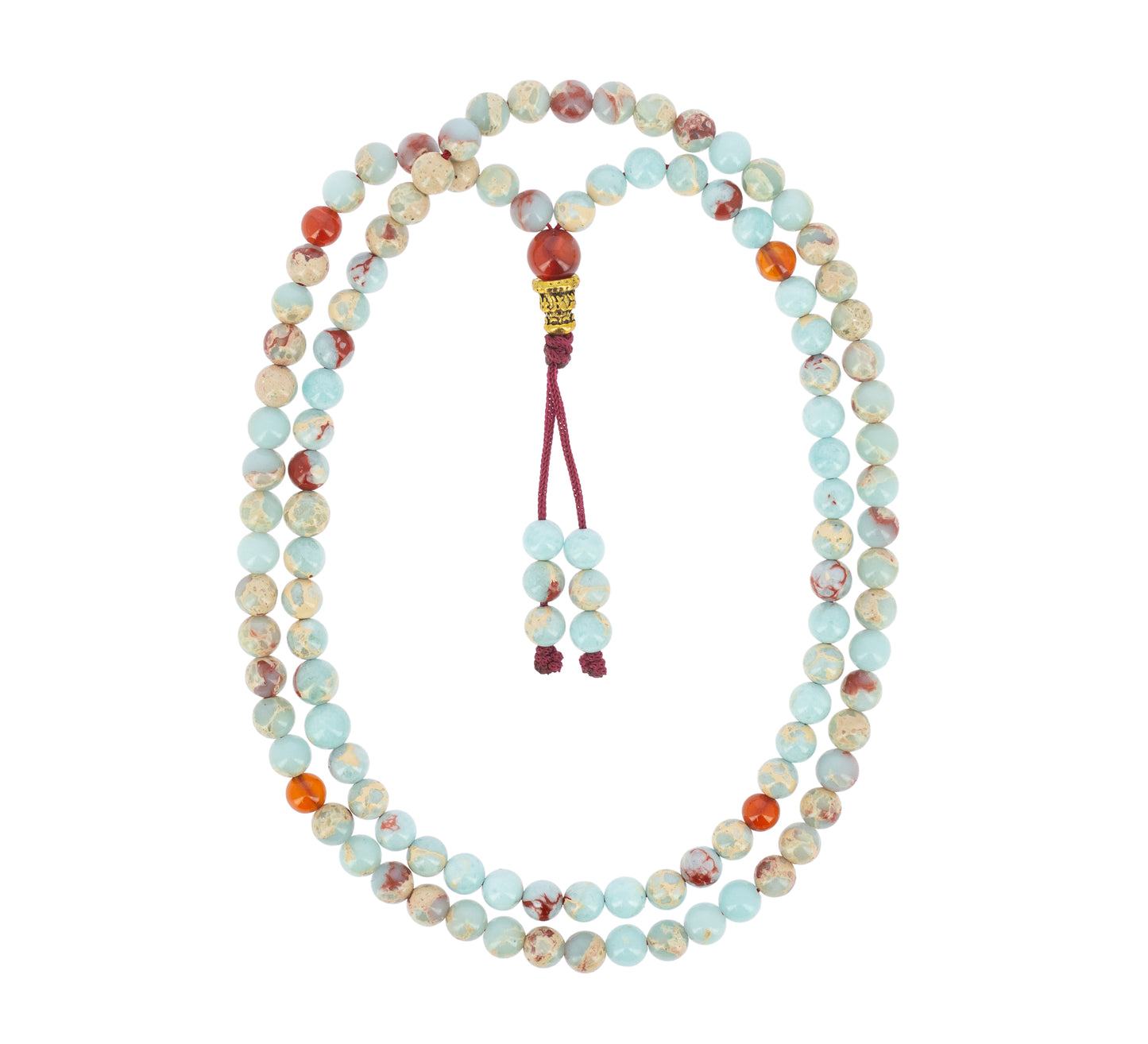 Mala Jaspe Aqua Terra