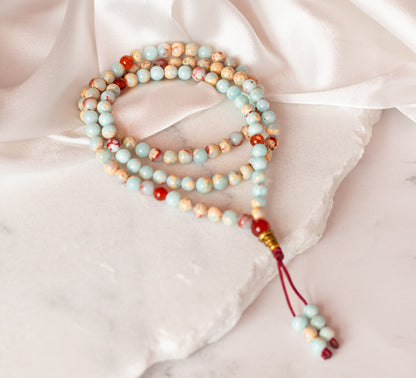 Mala Jaspe Aqua Terra
