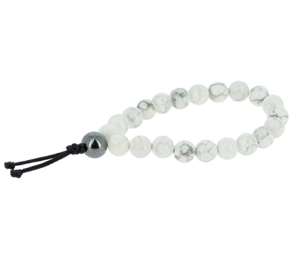 Mala da polso di Howlite