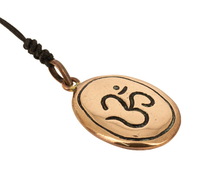 Pendentif Cuivre Om