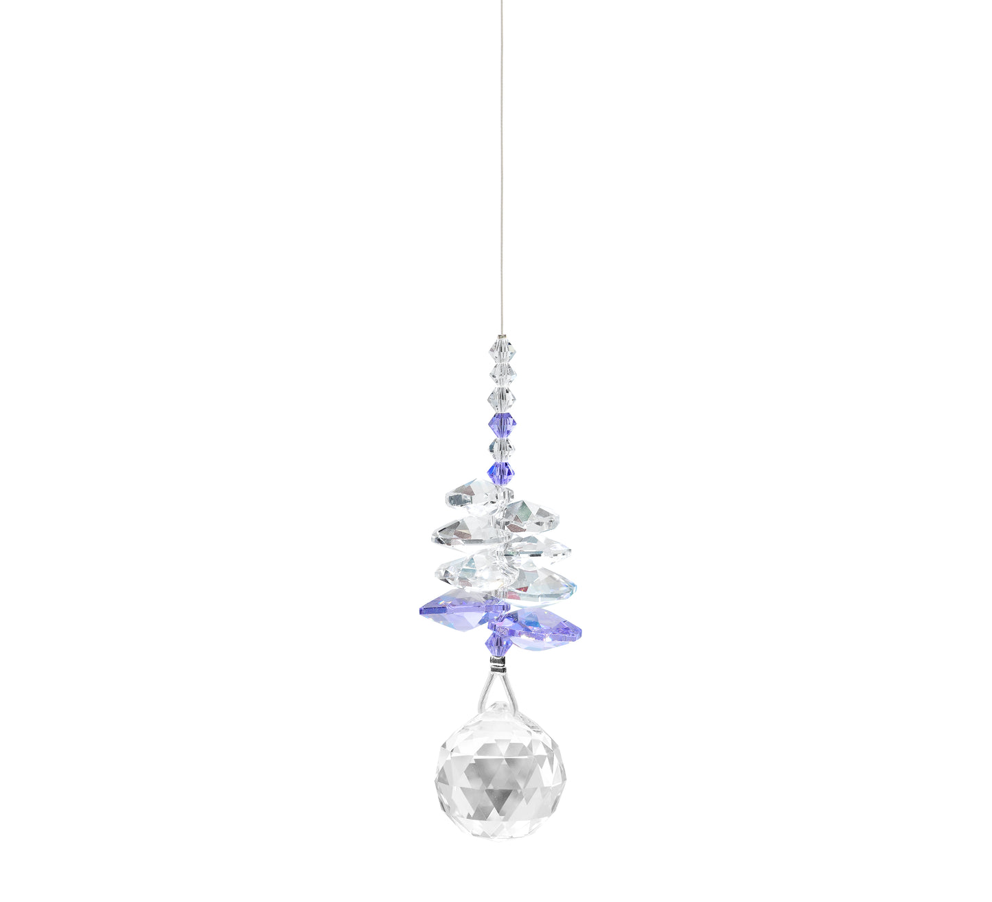 Birthstone Crystal Cascade - Light Amethyst, June