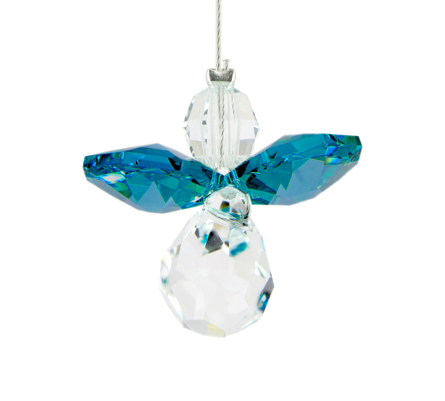 Guardian Angel Crystal Suncatcher - December