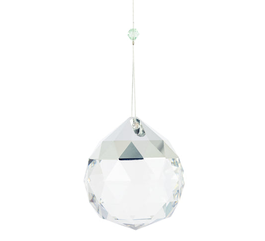 Sphère de Cristal Feng Shui Facettée Ø 4 cm