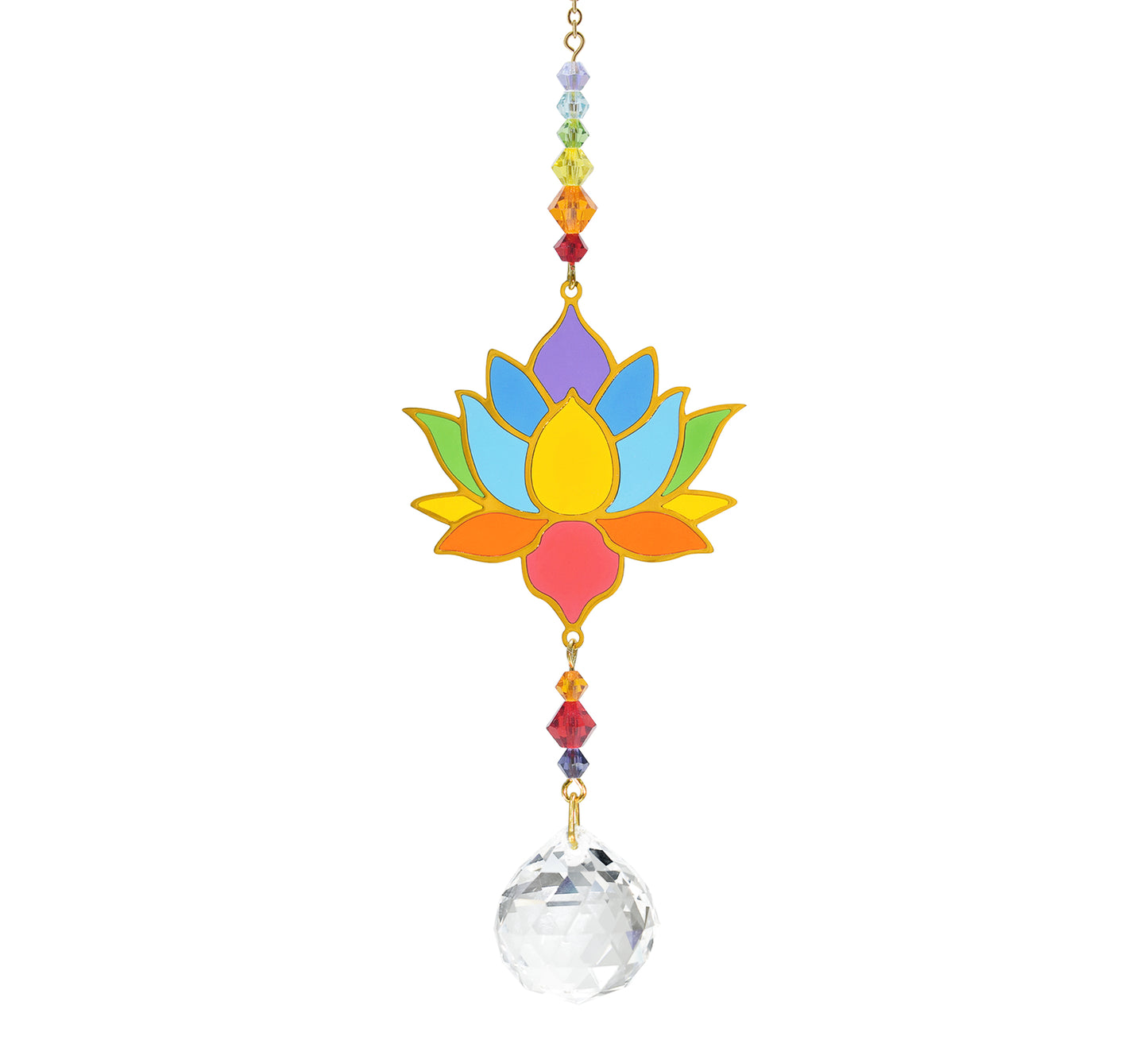 Feng Shui Crystal - Chakra Lotus, Fulfilment