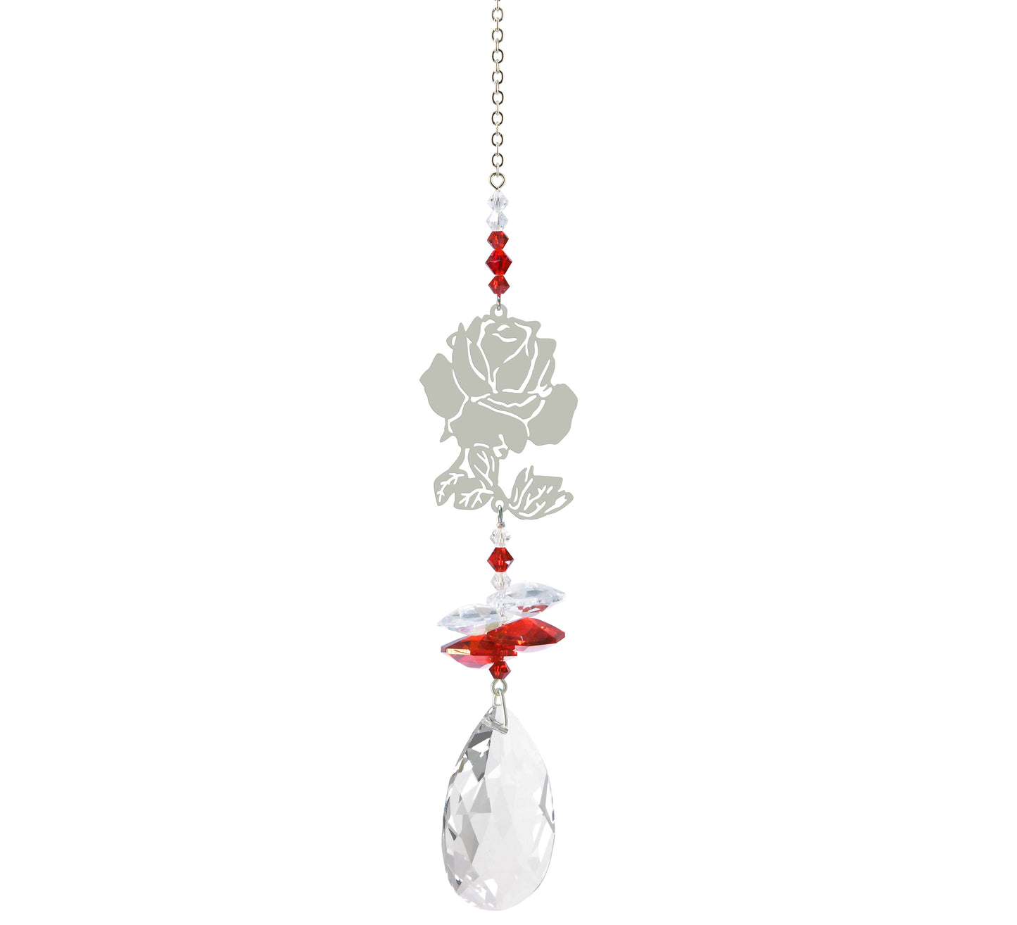 Crystal Fantasy Suncatcher - Rose