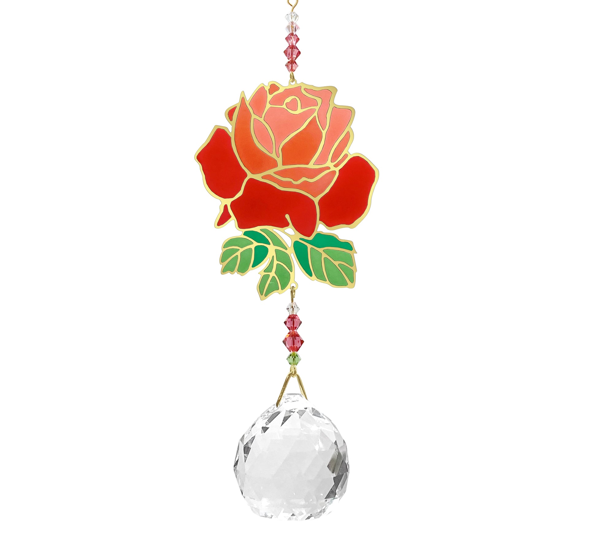 Gran Cristal Feng Shui Rosa