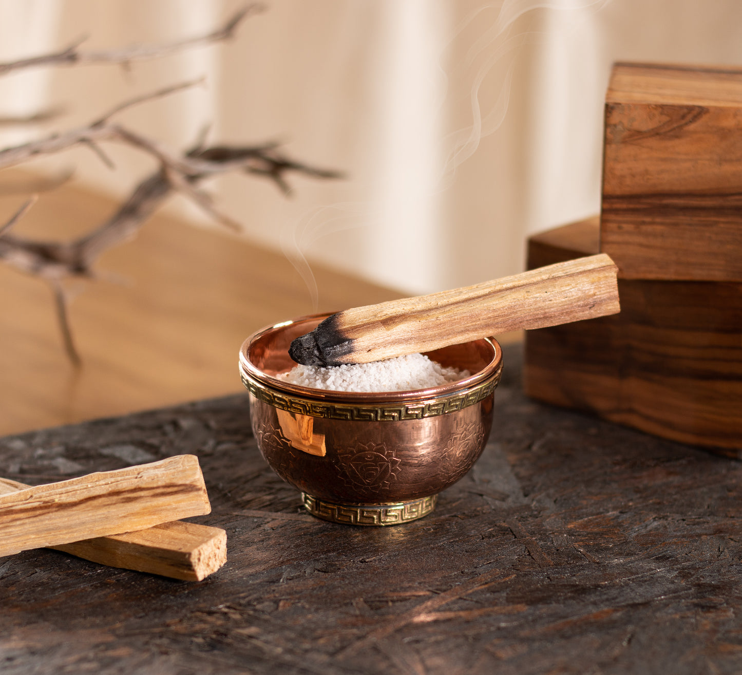 Bowl Incense Burner - 7 Chakras