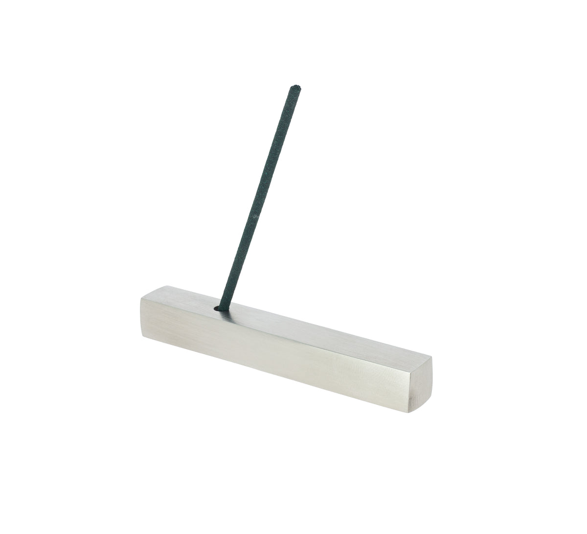 Porte-encens Sama Argenté mat, 7 cm