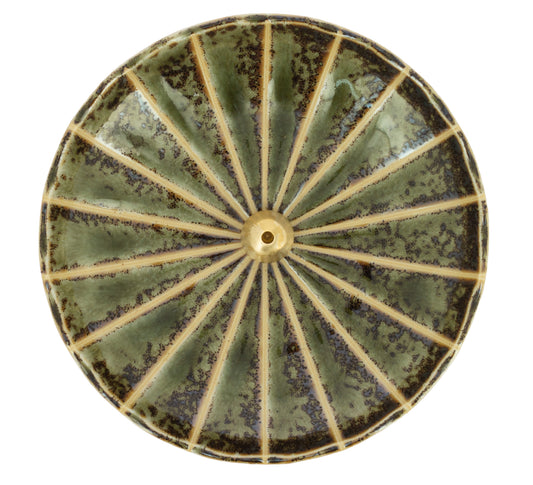 Porte-encens Kiku Vert