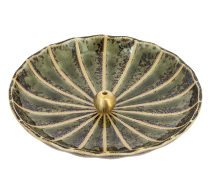 Porte-encens Kiku Vert