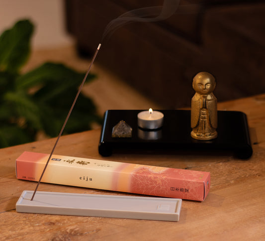 Yukari Incense Holder - Long, Gray