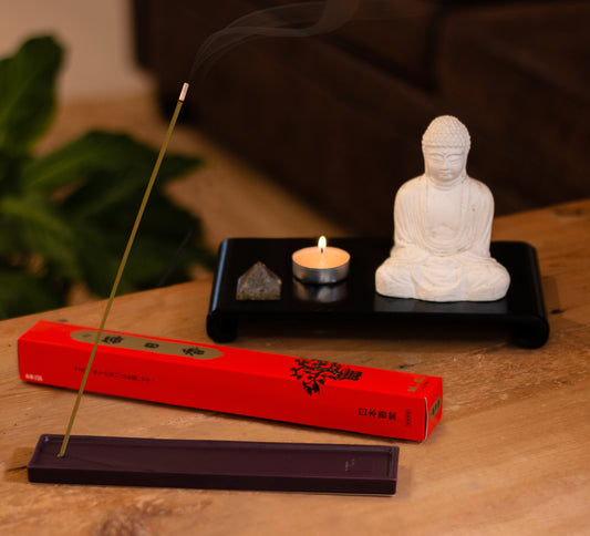Yukari Incense Holder - Long, Purple