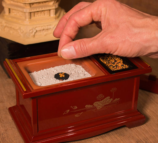 Lacquered Cult Incense Burner for Offerings