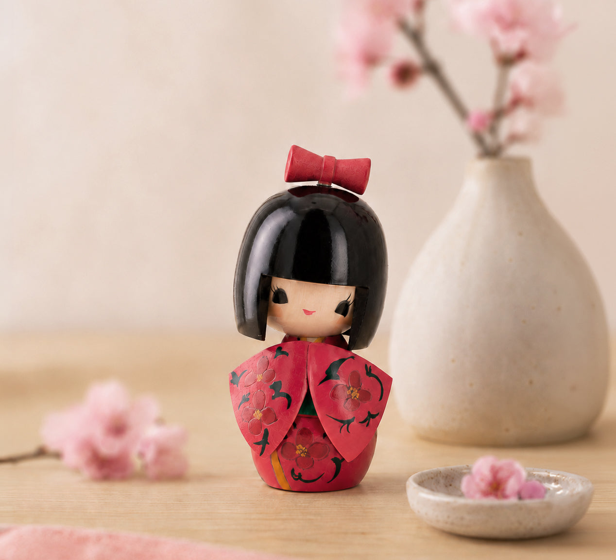 Kokeshi Hanamizuki Rosa