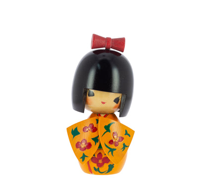 Kokeshi Hanamizuki Naranja