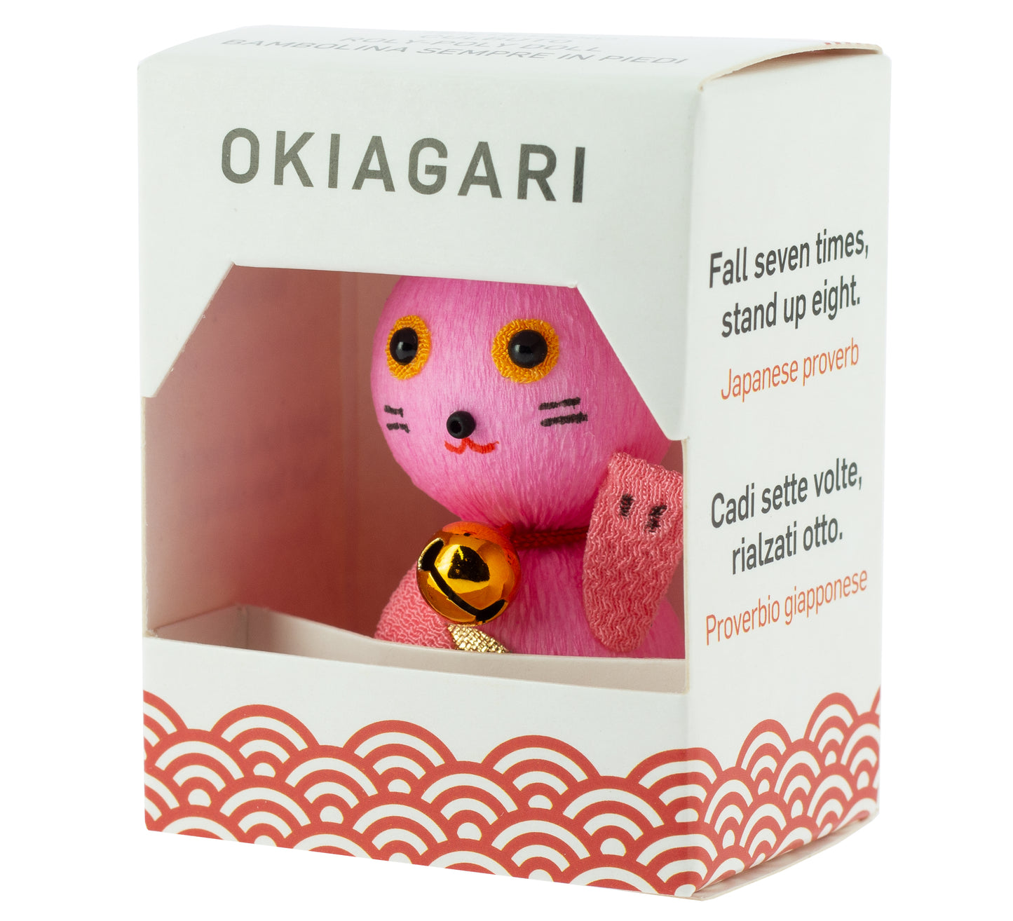 Okiagari Maneki Neko Gato de la Suerte Tentetieso