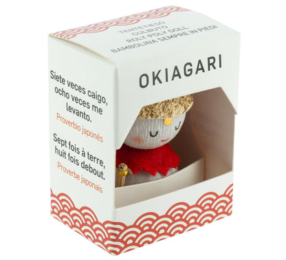 Bambola Okiagari Roly-poly - Protezione Jizo
