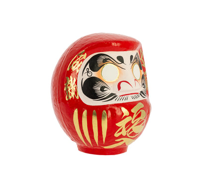 Red Traditional Daruma  - Good Fortune, 18 cm