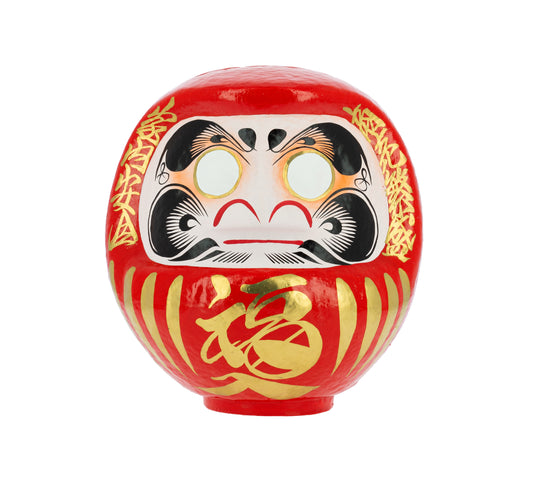 Daruma Traditionnel Rouge 24 cm - Chance