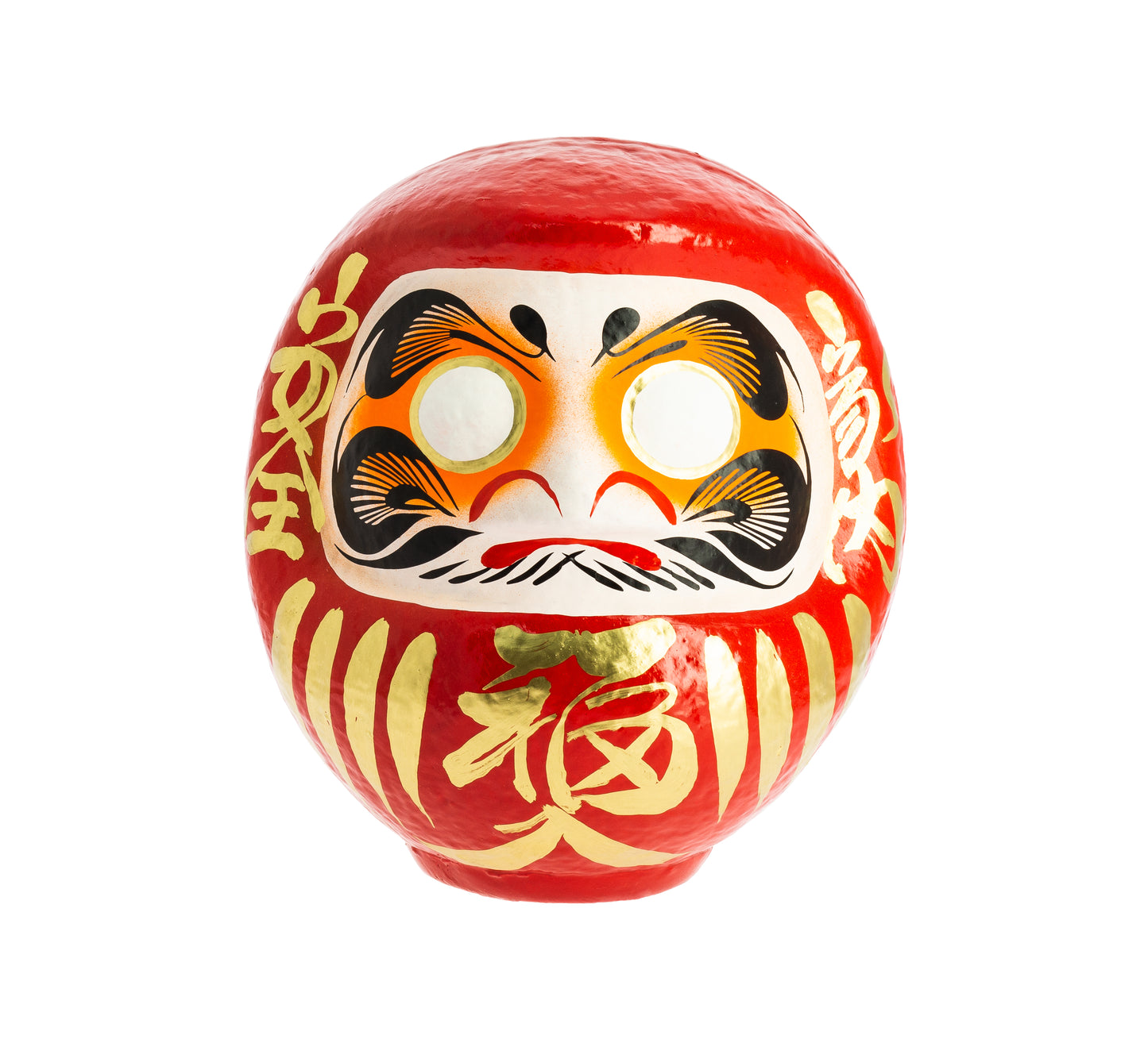 Daruma Rojo Suerte Especial 24 cm | Muñeco Japonés de los Propósitos