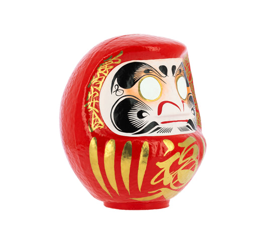 Daruma Traditionnel Rouge 24 cm - Chance