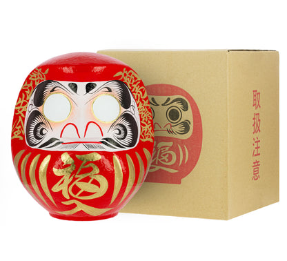 Daruma Tradicional Rojo - 43 cm, Suerte