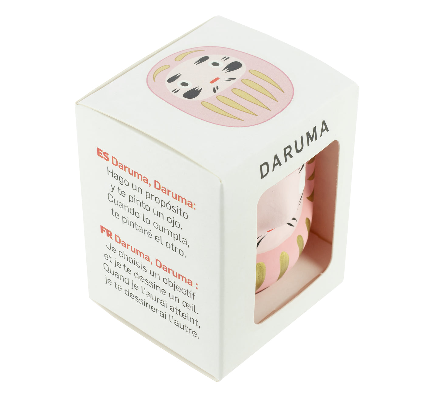 Pink Daruma - Affection, Medium