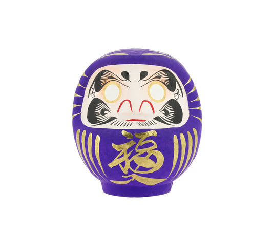 Daruma Traditionnel Pourpre 12 cm, Harmonie