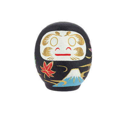 Daruma 4 Estações - outono, 14 cm