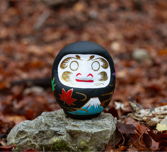 4 Seasons Daruma - Autumn, 14 cm
