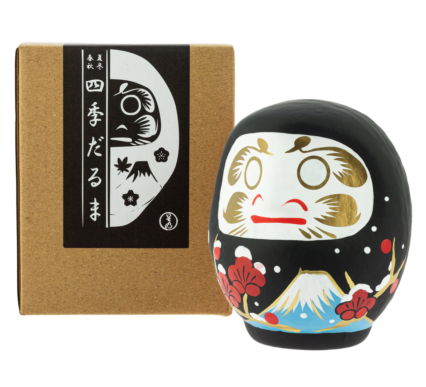 Daruma delle 7 stagioni - Inverno, 14 cm