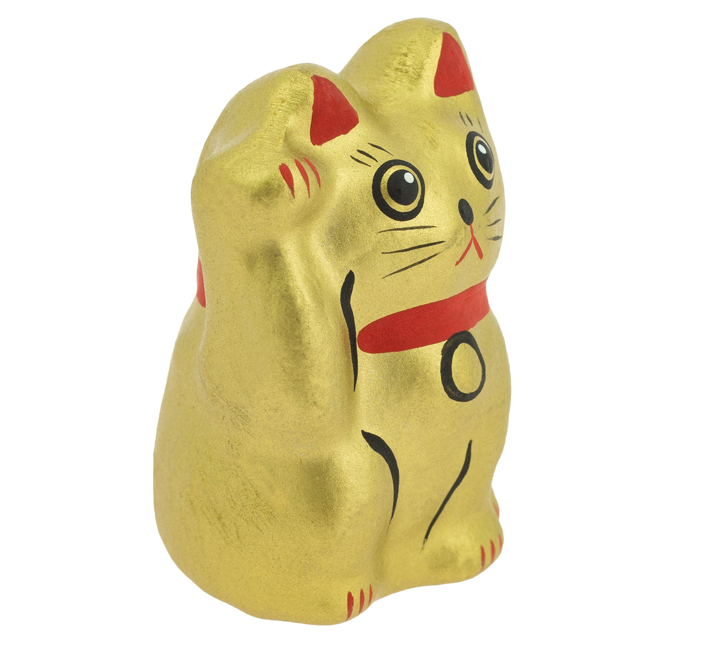 Maneki Neko Kin - Dorado, Prosperidad