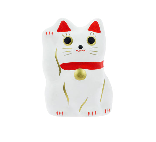 Maneki Neko Shiro - Weiß, Glücklichsein