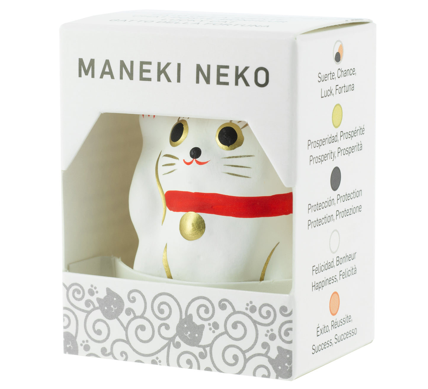 Maneki Neko Shiro - Blanc, Bonheur